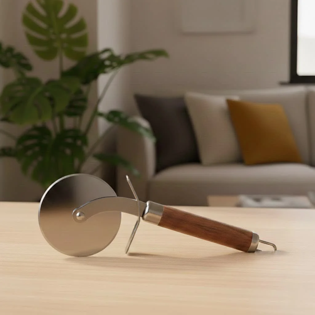 KitchenAid pizza cutter for clean slices